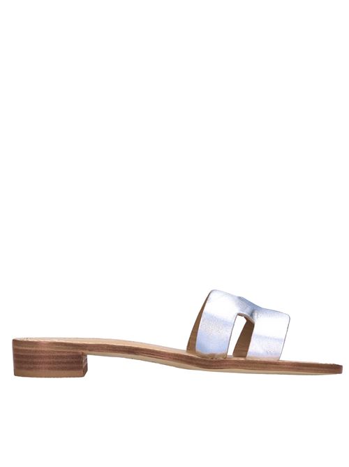 Mules in pelle FEDERICA STELLA | A005 20 LAM.ARGENTO